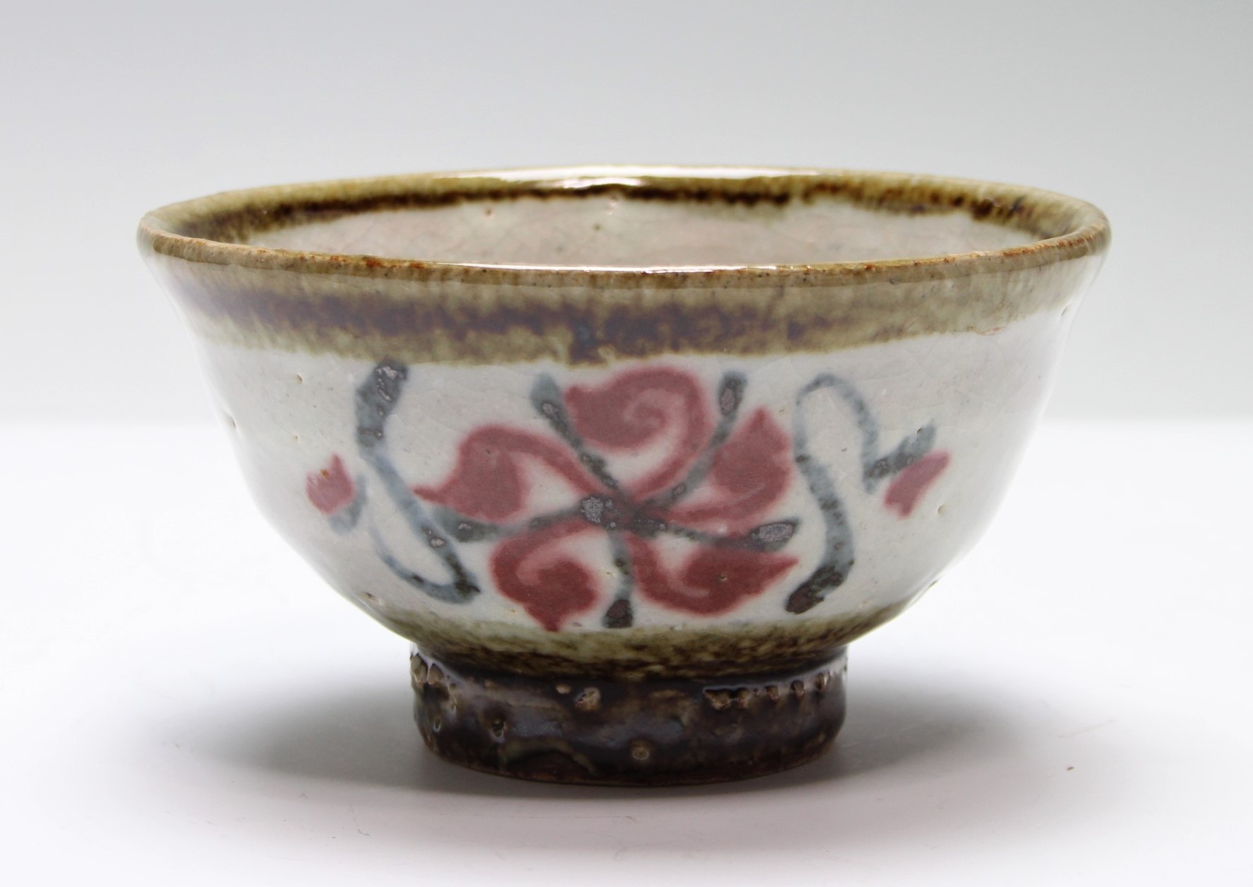 花紋茶碗