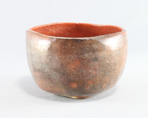 赤茶碗 銘「蓬莱」