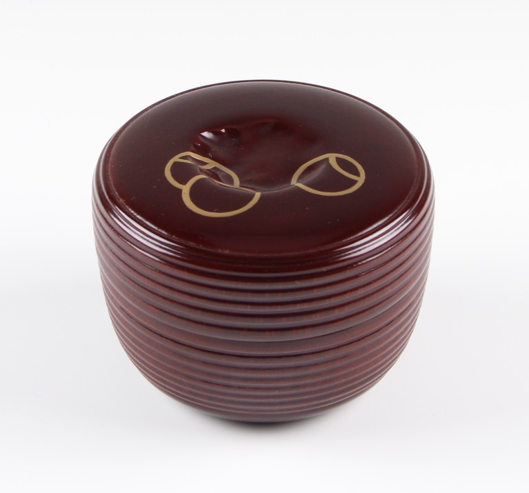 壷々竹平棗 鵬雲斎御好