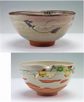 唐津鉢/乾山写蔦鉢