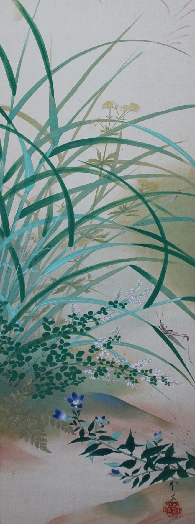 幅「秋草」